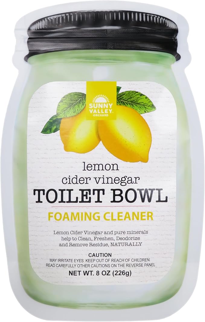 Lemon Cider Vinegar Foaming Toilet Bowl Cleaner