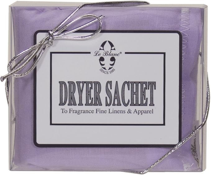 Le Blanc® Original Single Pack Dryer Sachet - Luxury Scented Fabric Sachet for Your Dryer (1 Pack)