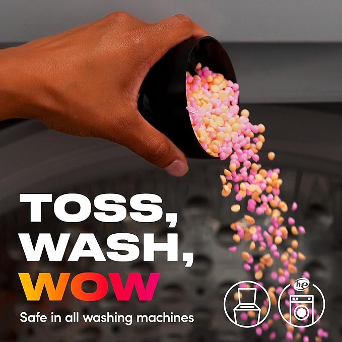 Downy Unstopables Fusions Scent Duos Laundry Scent Booster Beads, Sunset and Citrus Scent, 10.7 OZ, 24hr non-stop freshness with 2 in 1 dual scent laundry scent beads