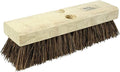 Weiler 44026 Heavy Duty Deck Scrub Brush with Natural Palmyra Bristles for Wooden Decks, Conrete Patios, and Other Rough Surfaces