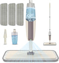 Spray Mops for Floor Cleaning: MEXERRIS Wet Mop with 3 Washable Pads for Swiffer Powermop - Floor Mop with Refillable Bottle - Home Commercial Dust Mops for Hardwood Laminate Ceramic Tiles