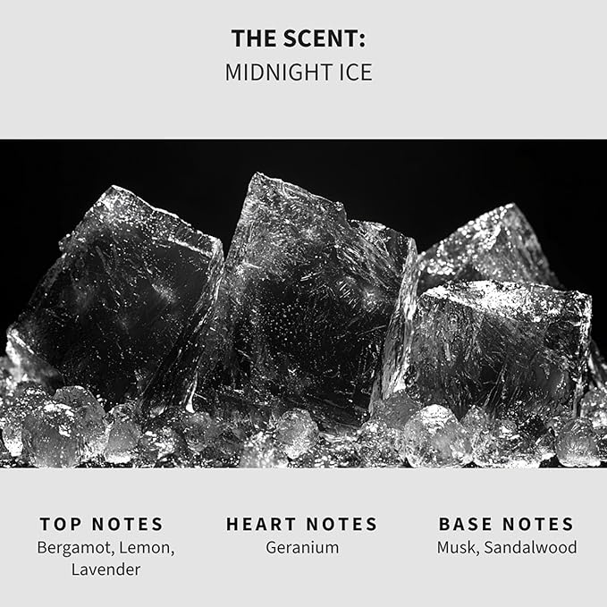 Lapew Midnight Ice Scented Mop Soap - Luxury Floor Cleaner Concentrate for Mopping Tile, Laminate, Vinyl & Hardwood | Streak-Free, Low-Foam | 36 oz
