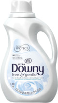 Downy Free & Gentle Liquid Fabric Softener, 77 fl oz, 90 Loads