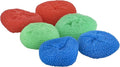 Nylon Scouring Pads-Dish Scrubbers, for Dishes, Pots, and Stoves, Durable Mesh Scourers, for Tough Cleaning. Nylon Dish Scrubbers, Assorted Colors (Superio) (6 Pack)