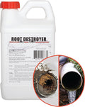Root Destroyer - 5lbs - Root Killer for Sewer, Pipe & Drain Lines, Septic Tanks and Septic Systems - Stops New Growth & Safe for All Plumbing - Pure Copper Sulfate Crystals