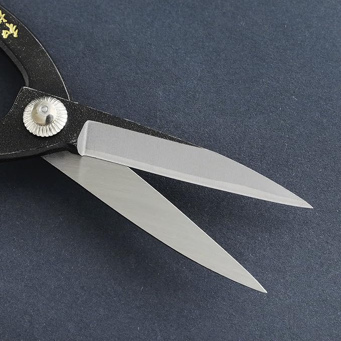 Wazakura Yasugi Steel Made in Japan Ashinaga Bonsai Scissors 8 in (200 mm), Pruning Shears, Japanese Gardening Tools - Yasugi Steel Ashinaga
