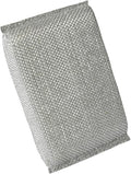 Casabella Sparkle Scrub Sponge Set Absorbent Sponges with Scrubber Exterior Dishwasher-Safe, 4-Pack