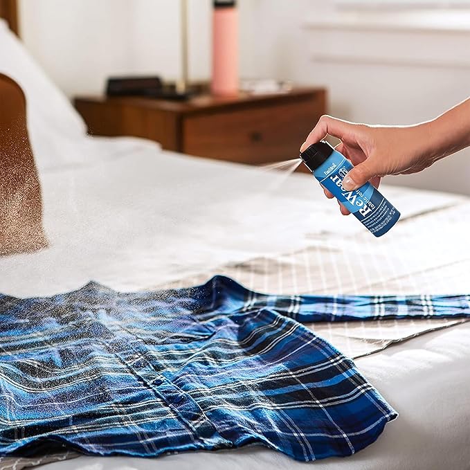 ReWear Fabric Refresher On-The-Go 3 oz. Multipack (6-Pack) - TSA-Friendly Travel Size, Wrinkle & Odor Remover for Clothes
