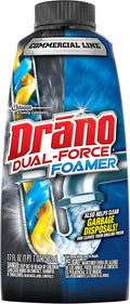 Drano Dual-Force Foamer Clog Remover, Commercial Line, 17 oz