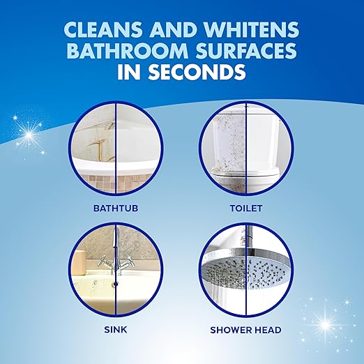 Lysol Mold & Mildew Remover Spray, Bathroom & Shower Cleaner, Disinfectant Spray, Stain Remover with Bleach, Tough on Black Mold, Multipurpose Cleaner for Home and Kitchen, 32oz