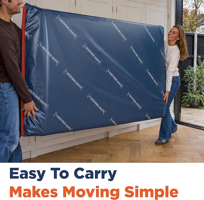 Queen Size Mattress Bag for Moving and Storage - Opaque with Zip