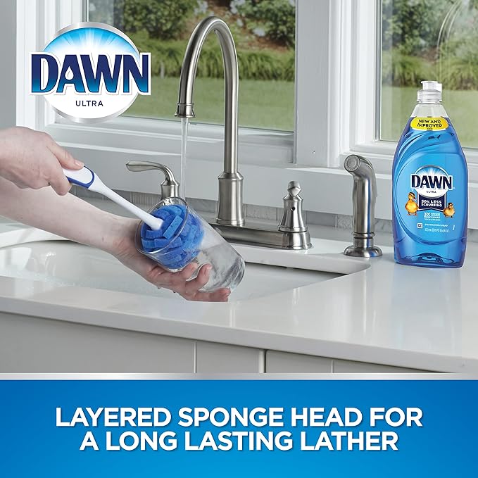 Dawn Ultra Puff Glassware and Dish Cleaning Brush