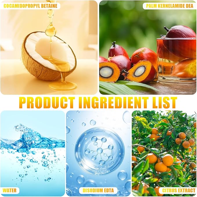 Mop Soap for Floor Cleaning: 2025 Upgrade Fresh Scented Mop Soap Brazilian Wave for Home, Kitchen, Bathroom, 4 oz (4)