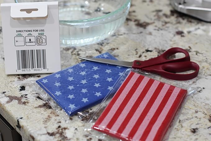 Multi-Purpose Sponges for Cleaning - USA 2 Pack, Large Sponges for Car Washing, Tile & Grout, All Purpose Cleaning