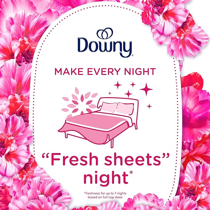Downy Fabric Softener Liquid, April Fresh Scent, 111 fl oz, 150 Loads