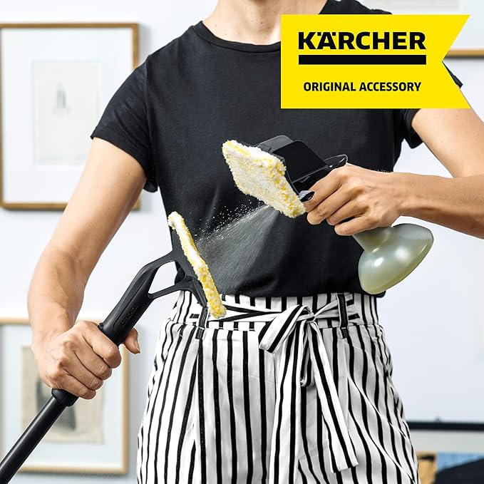Kärcher WV Extention for High Window Cleaning - Window Vacuum Extension Set for WV 1 and WV 6 Electric Squeegees