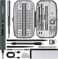 STREBITO Mini Electric Screwdriver, 155 in 1 Electric Precision Screwdriver Set with 140 S2 Magnetic Bits, Max 5 N.m, 650mAh Battery, Small Power Screwdriver Electronic Repair Tool Kit for Computer RC