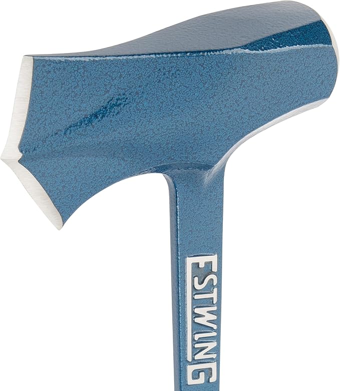 ESTWING Timber Titan - Blue 16" Wood Splitting Maul with Forged Steel Construction & Shock Reduction Grip - E6-TT4