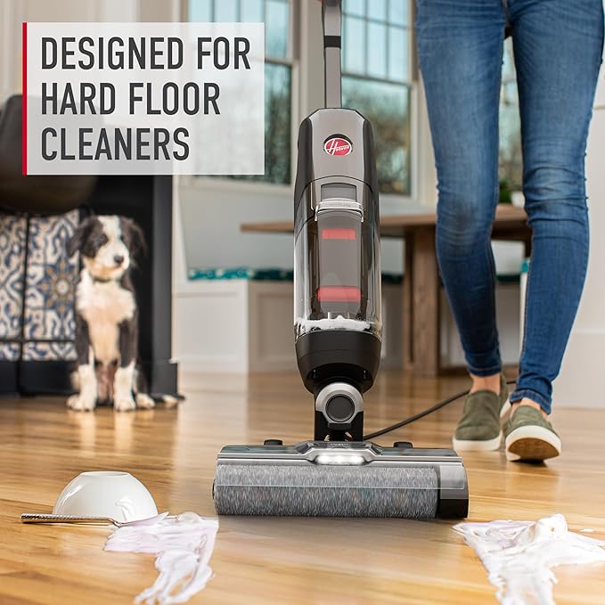 Hoover Hard Floor Cleaner for Sealed Hard Floors, Concentrated Cleaning Solution for Hard Floor Cleaner Machines, 32 fl oz Formula, White, AH31428 (Pack of 2)