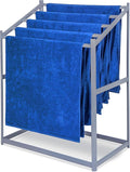 Coast Modern Pool Towel Rack – Choose Your Color - Outdoor & Indoor 5 Beach Towel PVC Drying Rack