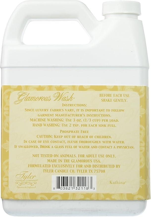 Tyler Glamour Wash Laundry Detergent 32 Oz Kathina