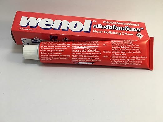 Wenol Metal polishing Cream 100 Grams (1 Piece)