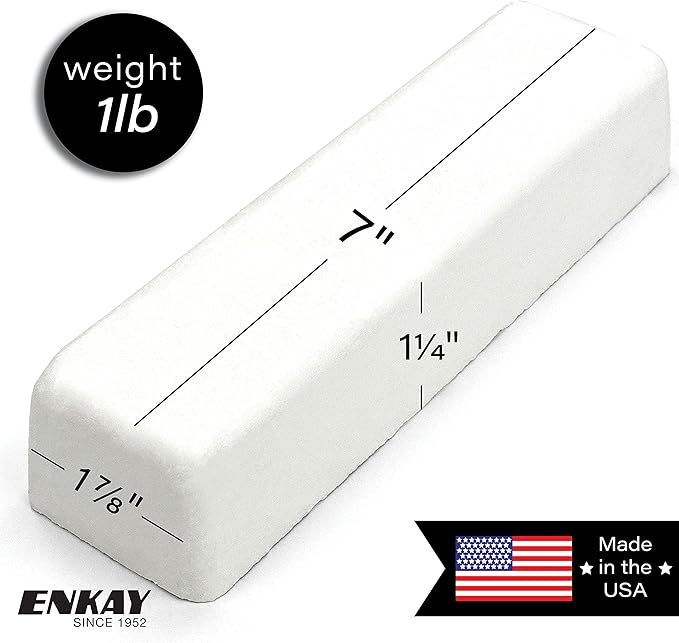 ENKAY - White Diamond Polishing Compound, 1 Lb. (U.S. Made)