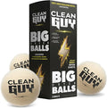 Wool Dryer Balls XL 3-Pack– Natural Fabric Softener, Reusable Laundry Dryer Balls –Reduce Drying Time, Static & Wrinkles– Hypoallergenic, Chemical Free Dryer Sheet Alternative, Eco-Friendly
