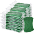 Heavy Duty Scouring Pads, 30 Pcs Individually Wrapped Dish Scrubber Pads for Household Kitchen Pots Pans Metal Grill (3.9 x 3.1 x 0.3 in)