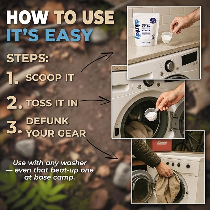 Enzyme Laundry Booster Additive, Unscented. 48 Load Laundry Sanitizer Detergent, Color Safe Fabric Active Enzyme Washing Soda Detergent Cleaner. Powdered Stain Treater & Odor Remover Booster Treatment