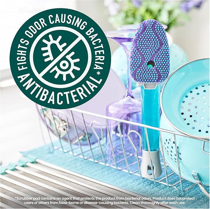 Scotch-Brite Soap Control Odor Resist Non Scratch Dishwand, 1 pack