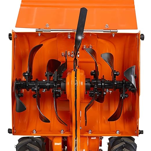 YARDMAX 18 in. 212 cc Gas OHV Engine Rear Tine Tiller with Dual Rotating Tilling