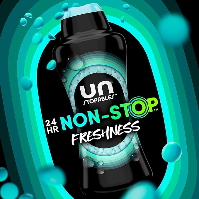 Downy Unstopables In Wash Scent Booster Beads, Fresh Scent, 24 oz, Laundry Beads For Odor Protection, Downy Scent Booster Beads, Laundry Scent Boosters