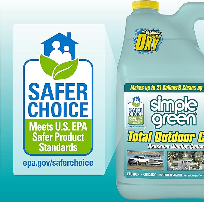 Simple Green Oxy Solve Total Outdoor Pressure Washer Cleaner – 1 Gal