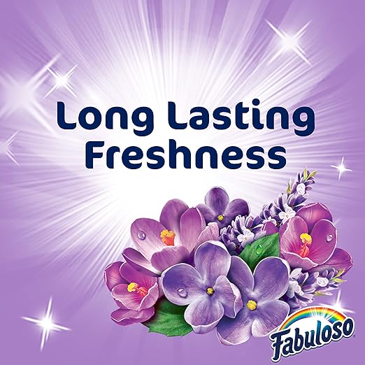 FABULOSO 128F CS SP Lavender,All-Purpose Cleaners,2X Pack of 4