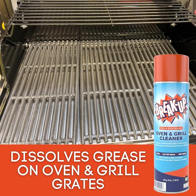 Diversey BREAK-UP CBD991206 Oven and Grill Cleaner, 19oz Aerosol, 6/Carton