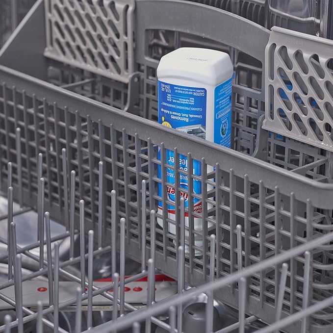 Glisten Dishwasher Magic Disinfectant & Cleaner Lemon 12 Oz