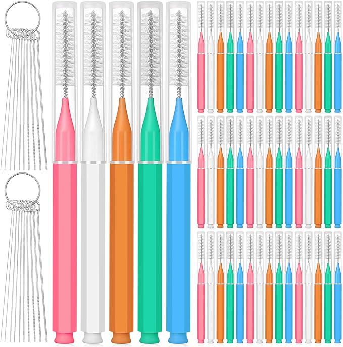 70-in-1 Shower Head Cleaner Kit - 50 Micro Brushes + 20 Steel Picks for Clogged Nozzles, Stanley Cups, 3D Printers, Faucets -Each Tools Storage Case, Tiny Hole Unclogging Tool