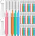 70-in-1 Shower Head Cleaner Kit - 50 Micro Brushes + 20 Steel Picks for Clogged Nozzles, Stanley Cups, 3D Printers, Faucets -Each Tools Storage Case, Tiny Hole Unclogging Tool