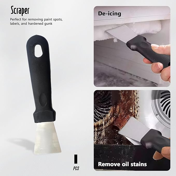 12Pcs Crevice Cleaning Brush, Multi-Purpose Hard Bristle Cleaning Brush Small Gap Scrub Brushes for Household Kitchen Gas Stove Bathroom Corner Window Grooves Keyboard Cup Teapot