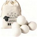 Wool Dryer Balls (6pc) – 100% Organic New Zealand Wool, Natural Fabric Softener, Reusable, Reduces Wrinkles & Drying Time, Eco-Friendly, Lint-Free, Chemical-Free Alternative to Dryer Sheets