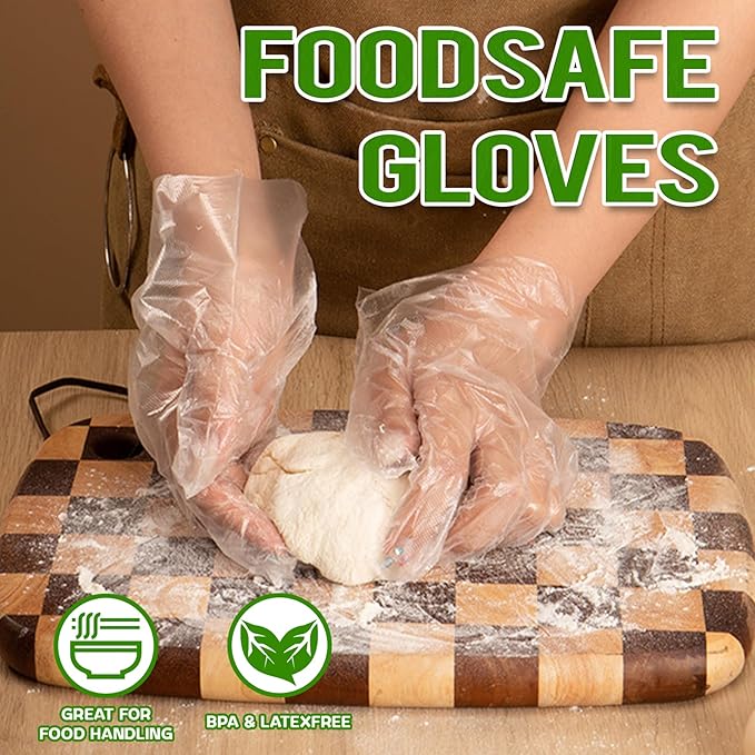 Disposable Plastic Gloves Food Handling Service Gloves Disposable For Cooking
