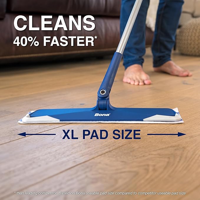 Bona® Disposable Wet Cleaning Pads for Hardwood Floors, Lavender Scent (Pack of 2)