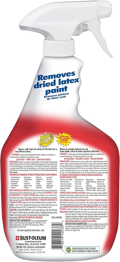Krud Kutter KK326 Original Concentrated Cleaner/Degreaser Stain Remover Spray, 32 oz