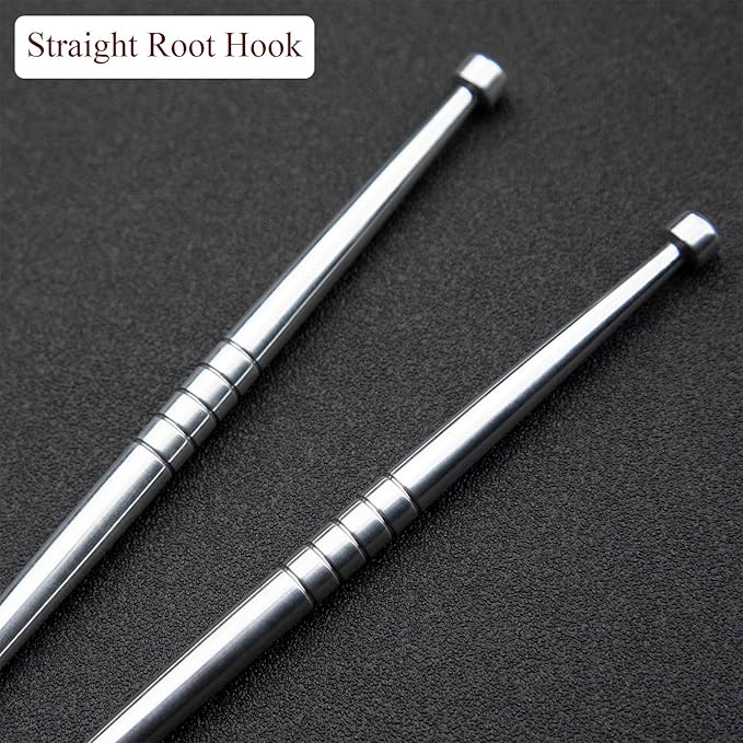 Bonsai tools 200 / 240 Mm Straight Bonsai Root Hook Made By Aviation Aluminum Alloy (Type A (200Mm))