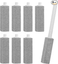 8 Packs Pumice Cleaning Stone with Extra Long Handle, Pumice Stone for Toilet Bowl Clean for Cleaning Toilets, Bathtubs, Grills, Swimming Pools, Sinks