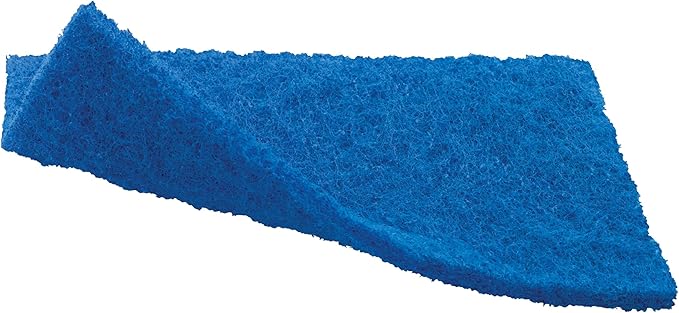 Scotch-Brite Zero Scratch Scouring Pad, Effective + Gentle Dish Scrubber for Household Cleaning, 2 Scrub Pads for Dishes, Nonstick Pots and Pans, Glass, Tubs, Showers, Reusable & Durable