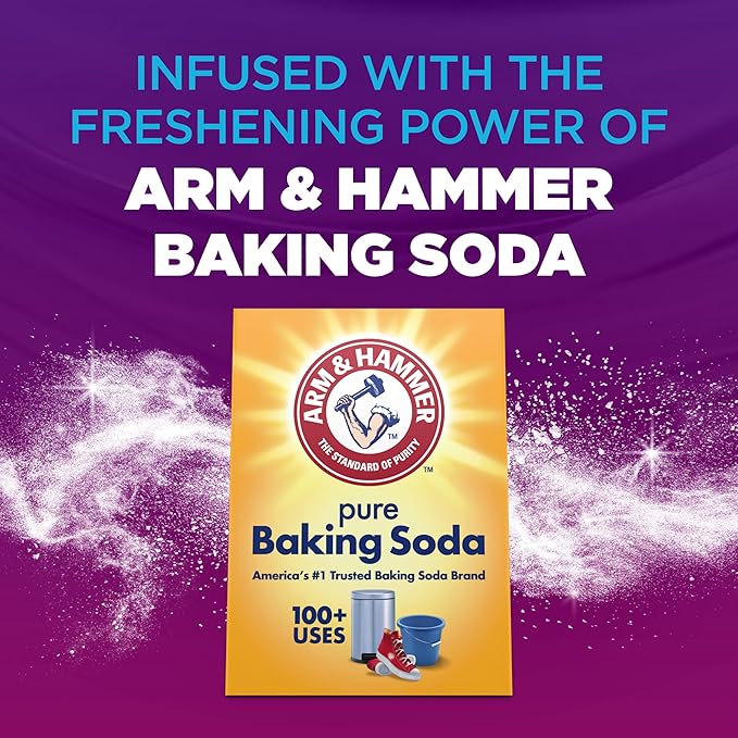 ARM & HAMMER Odor Blasters In-Wash Laundry Scent Booster, Eliminates Tough Odors, Fresh Burst Scent, 24 oz Bottle