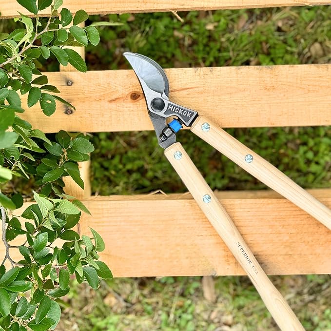 Heavy Duty Vine Lopper – 20" Professional Tree Branch Cutter with Hickory Wood Handles | Commercial Pruning Tool Made in USA