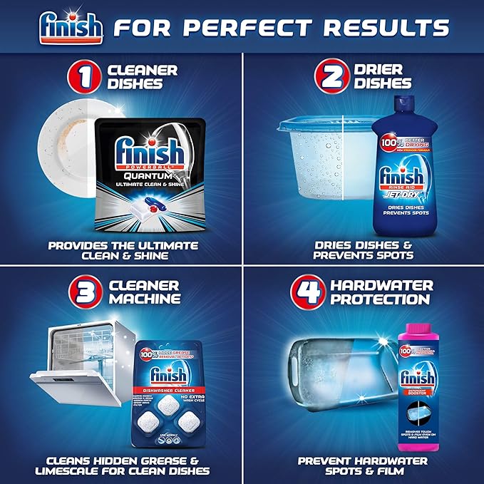 Finish Gelpacs Dishwasher Detergent, Orange Scent, 32 Count